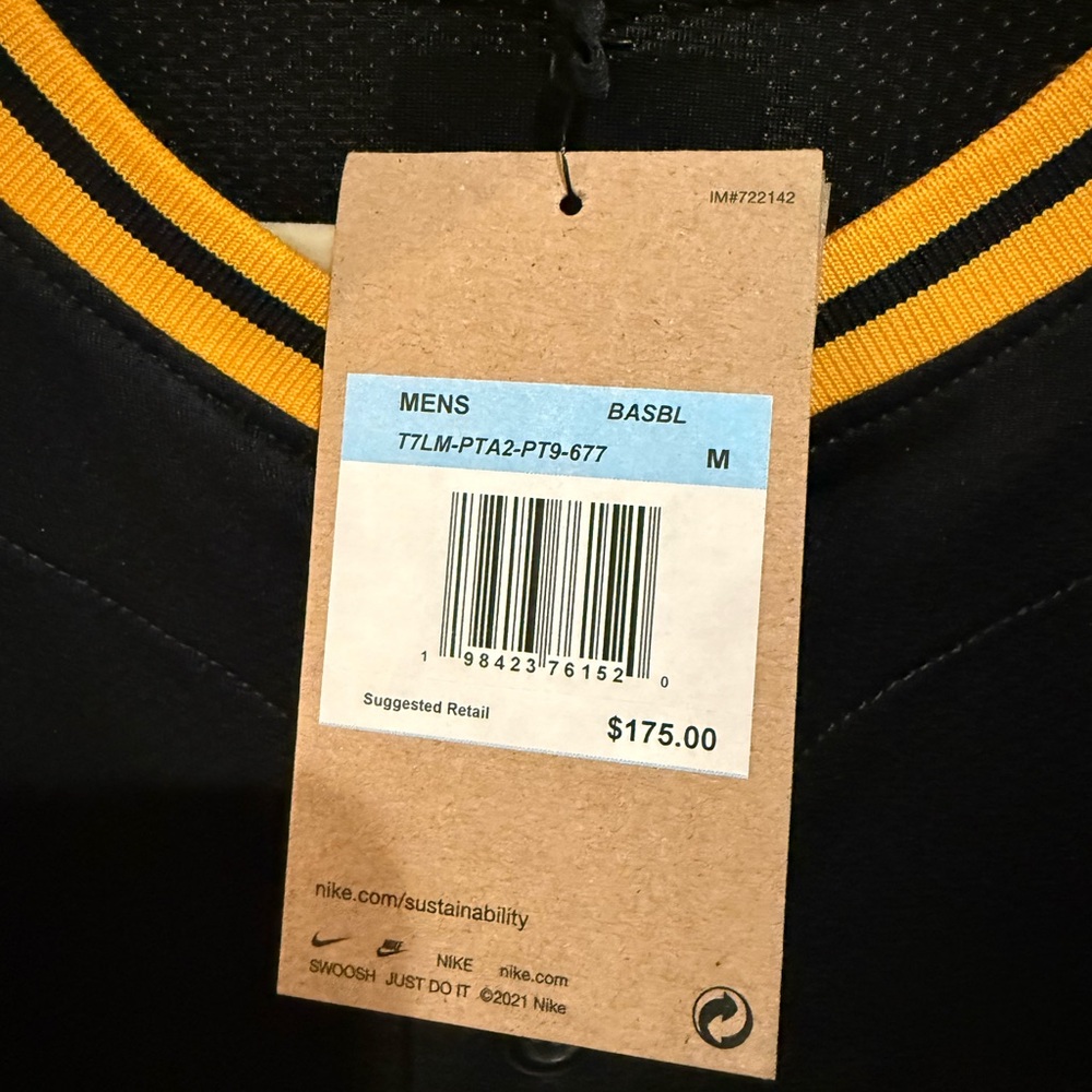 Nike MLB Pittsburgh Pirates Paul Skenes Jersey - Picture 7 of 8